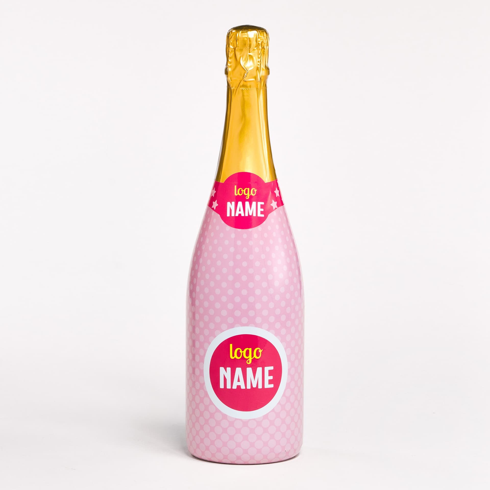 Cava und Champagner Flasche