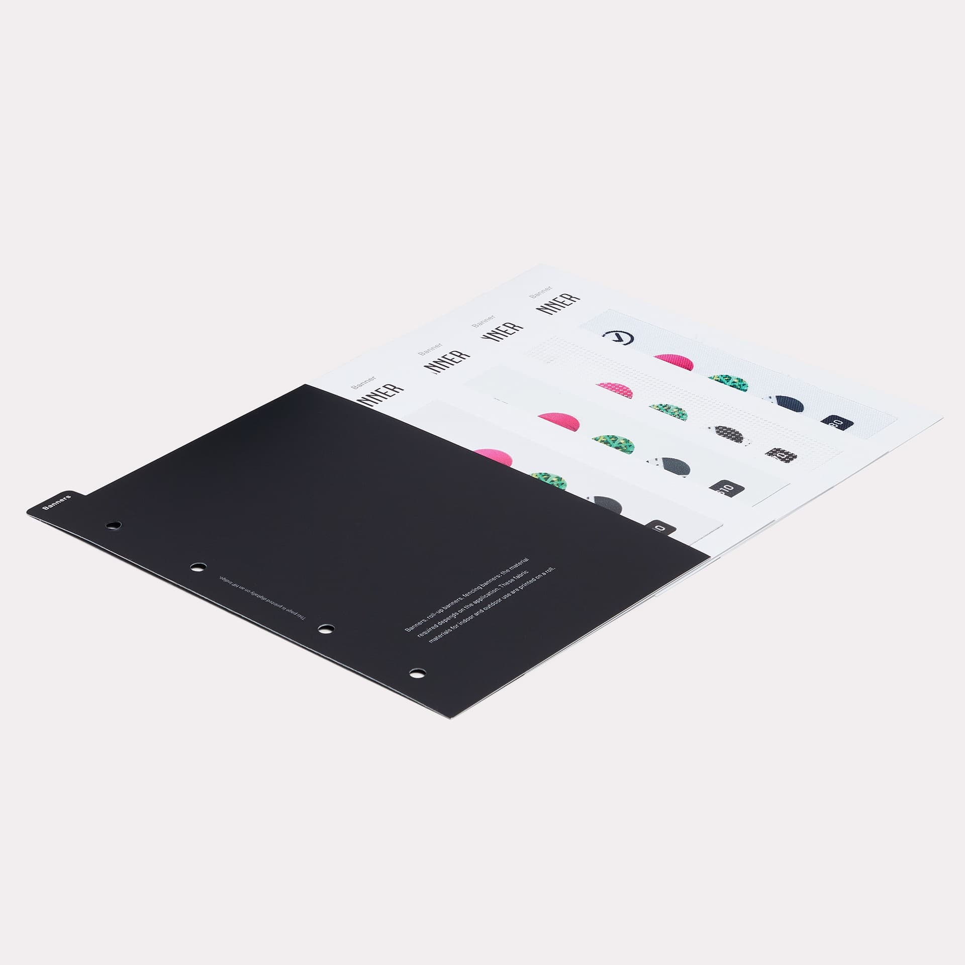 Lookbook Sign - Kategorie Banner