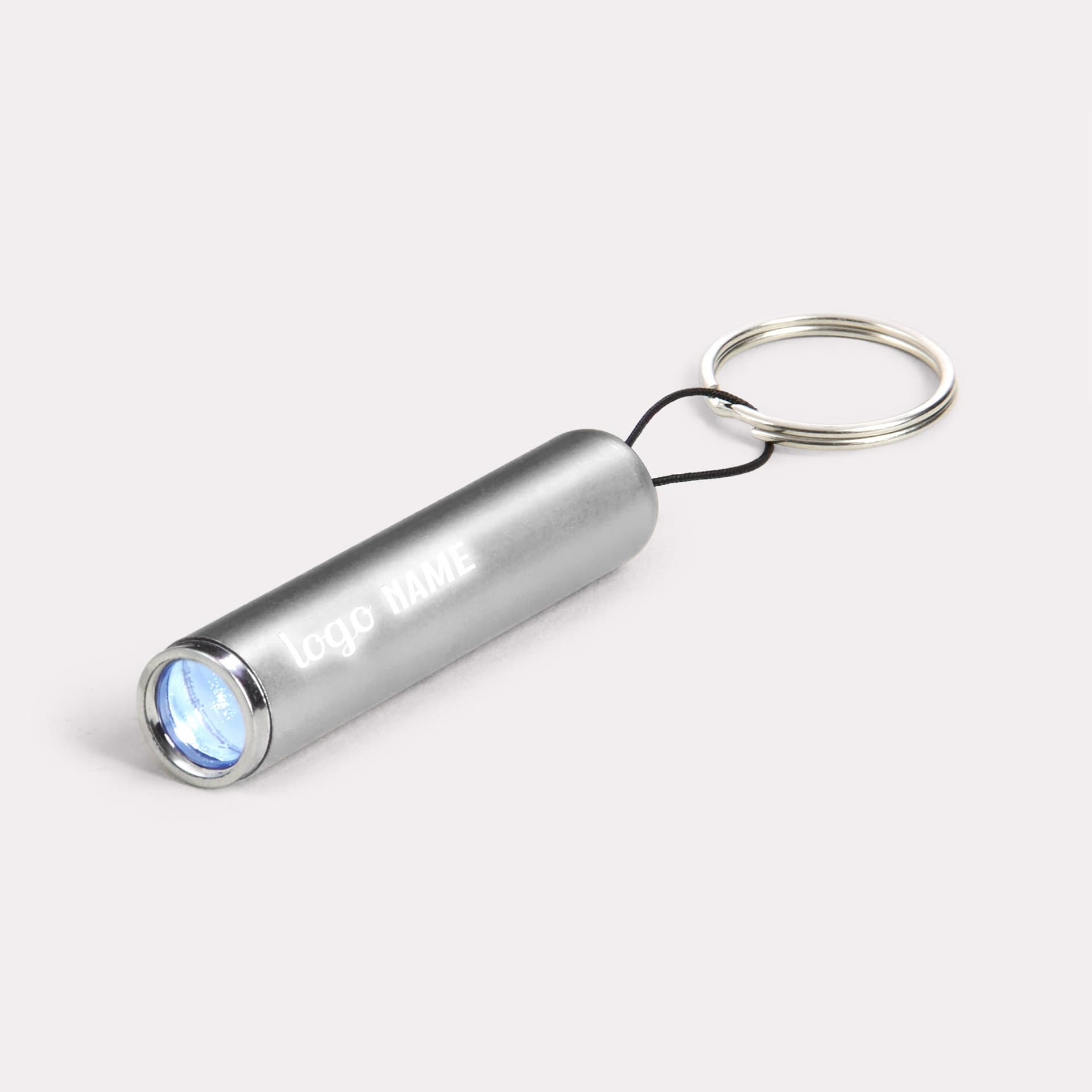 Schlüsselanhänger mit Led-Licht und Kordel