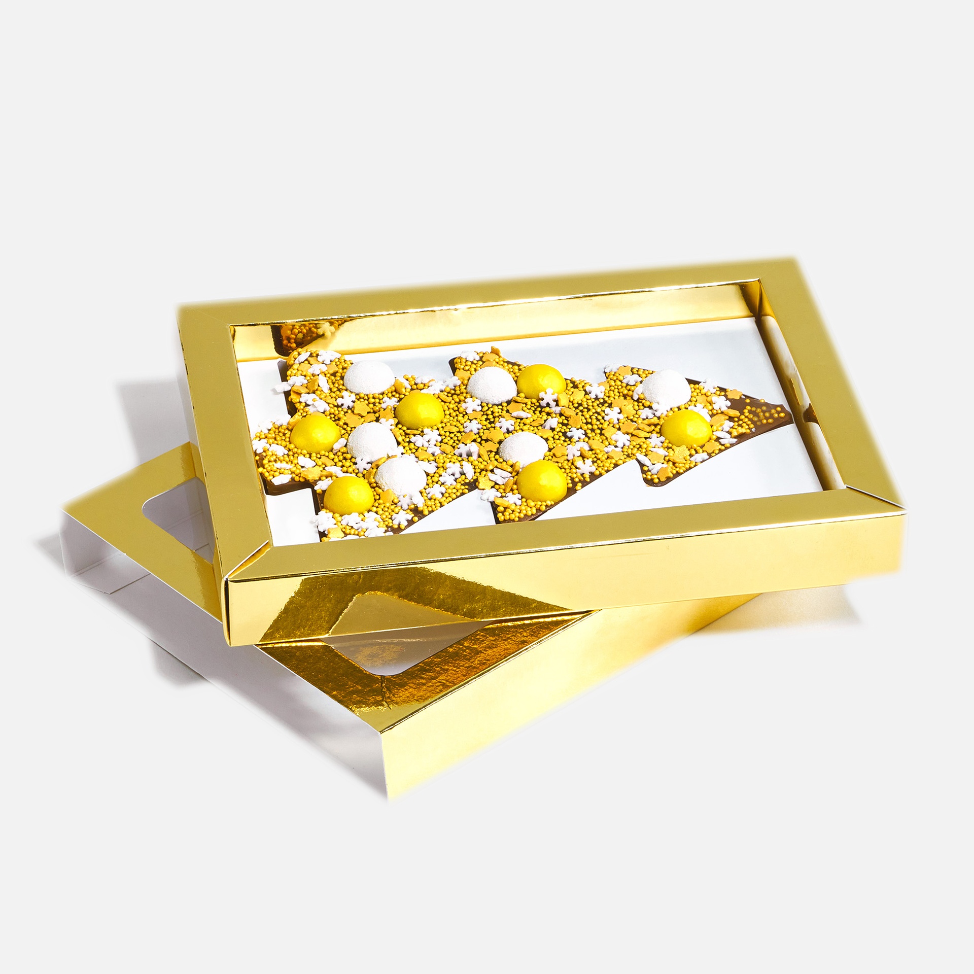 Chocoladeletter goud kerst B (1)