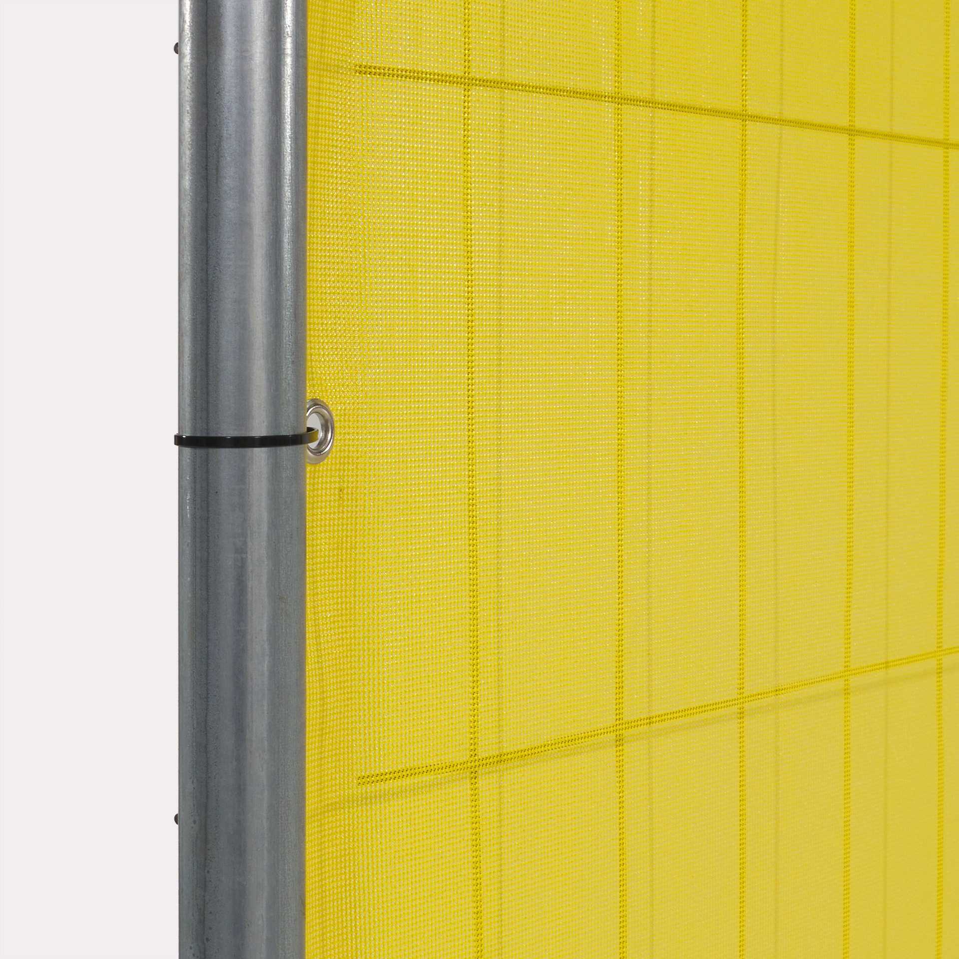 Construction fence banner mesh detail 1