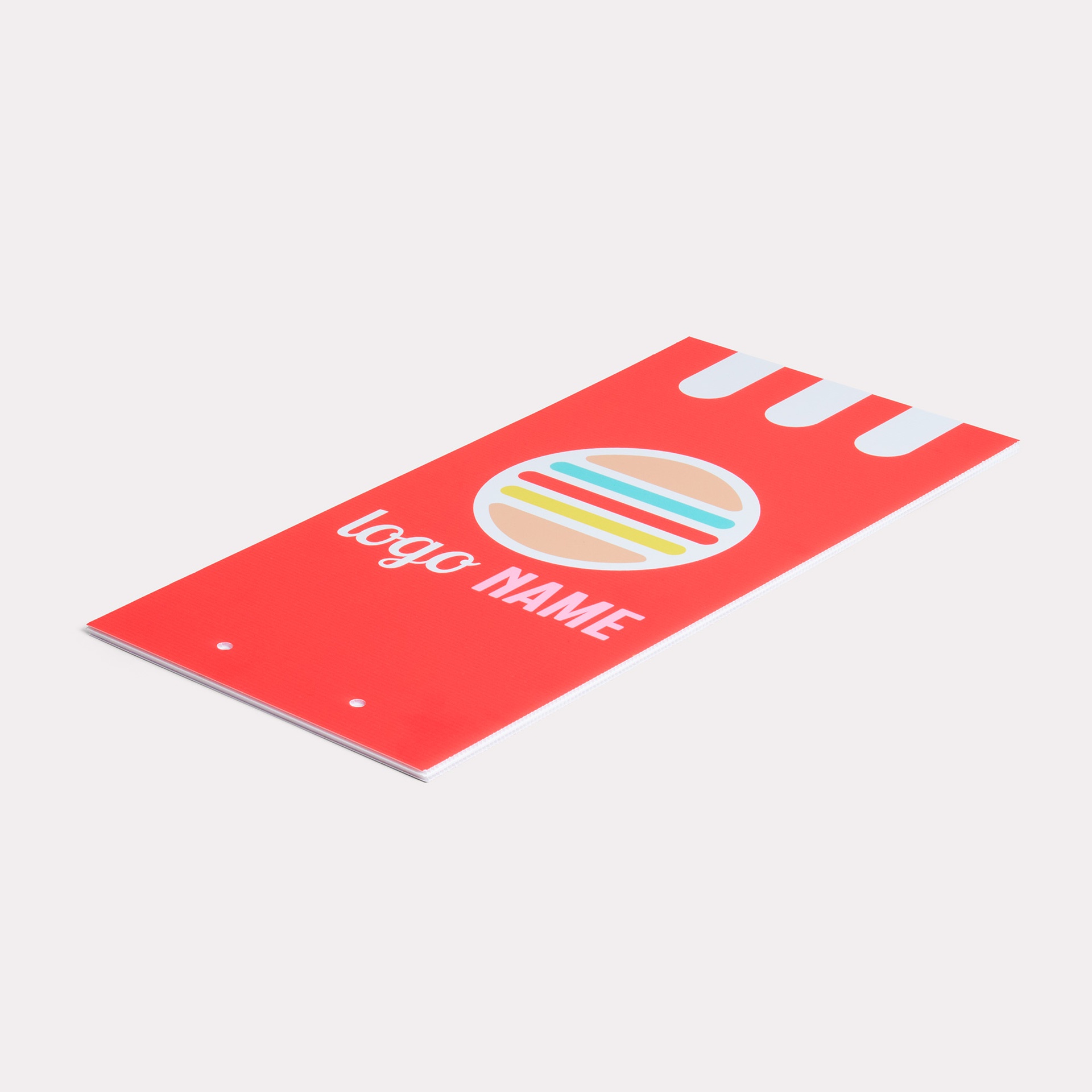 Delivery displays folded 58x28