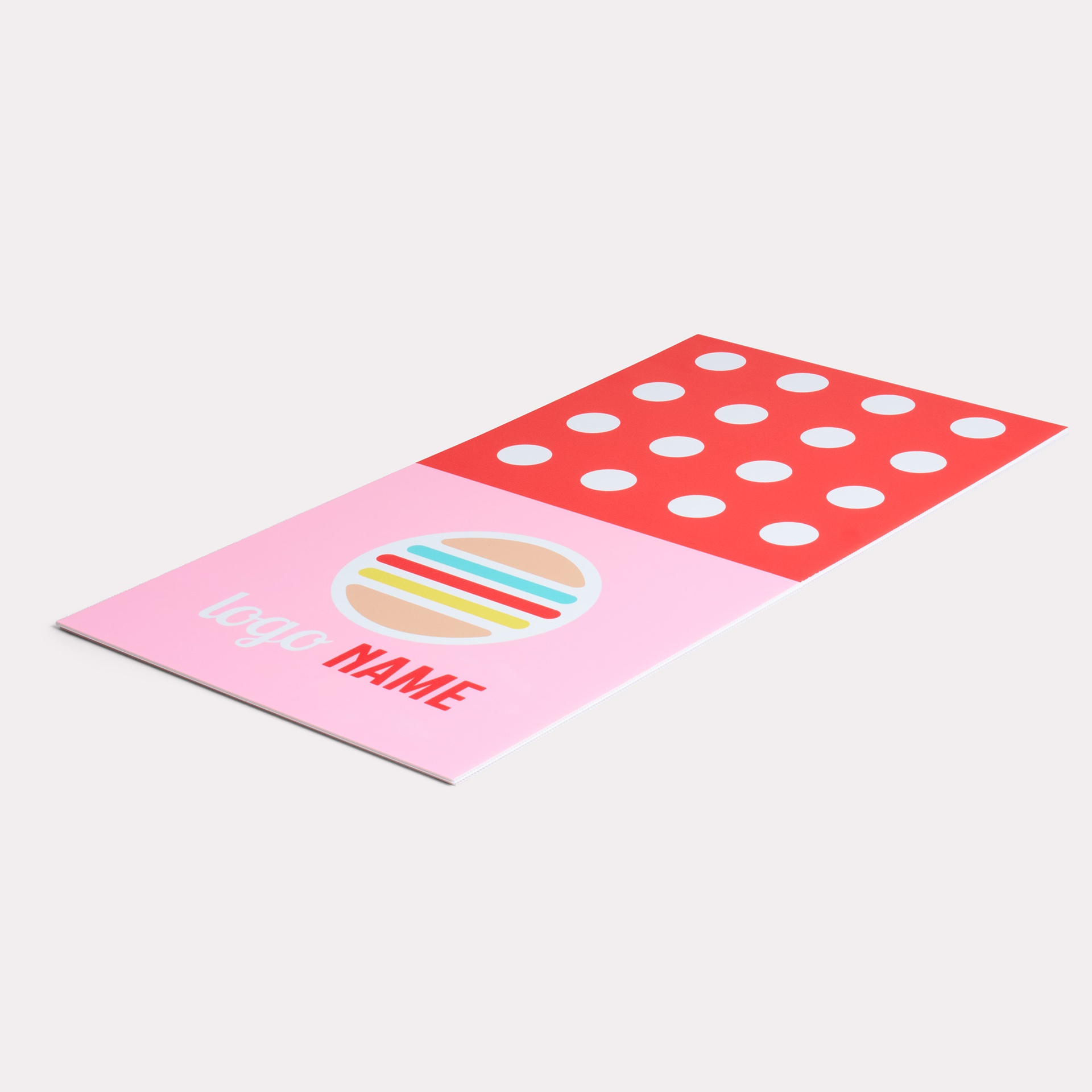 Delivery displays folded 80x50