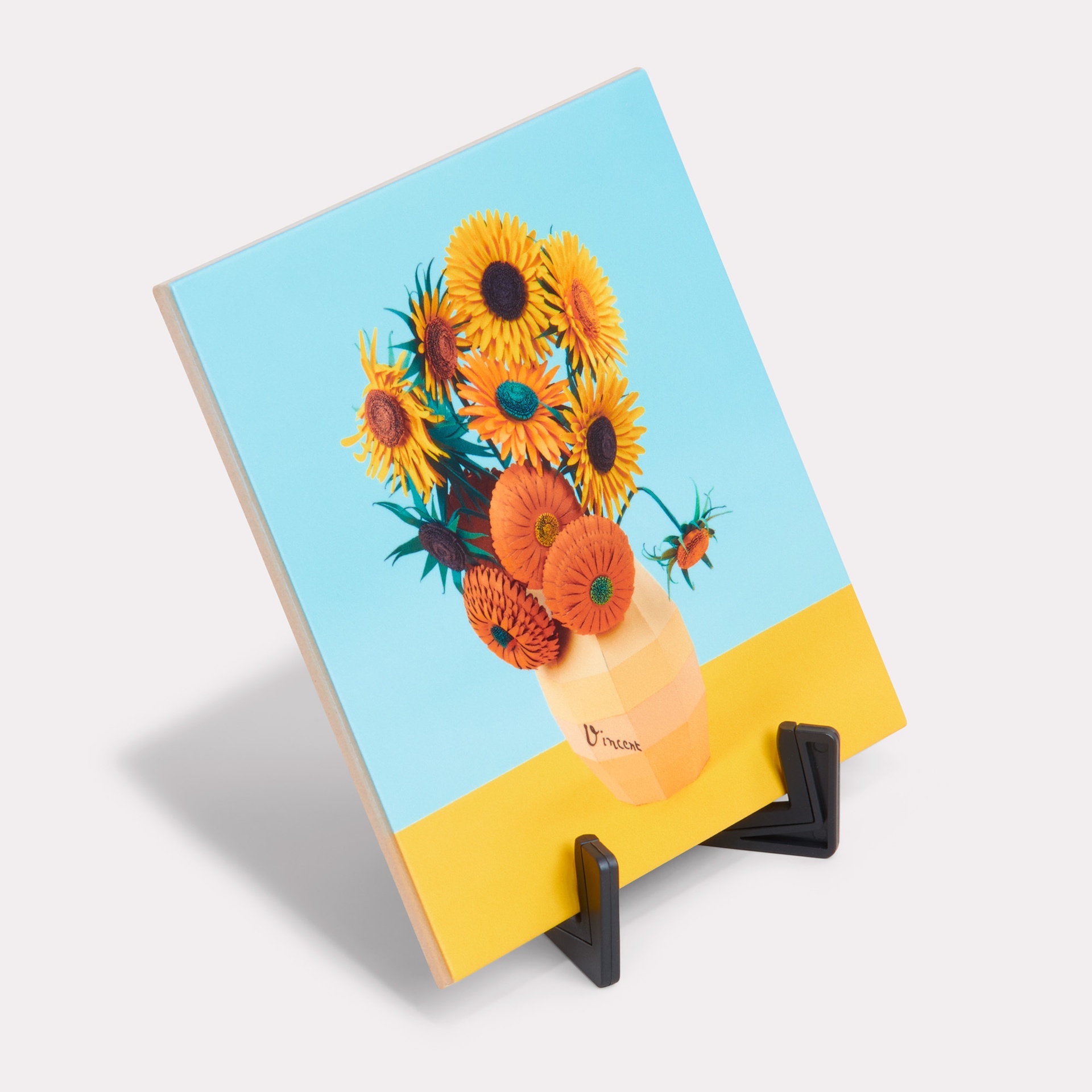 mini-easel total front