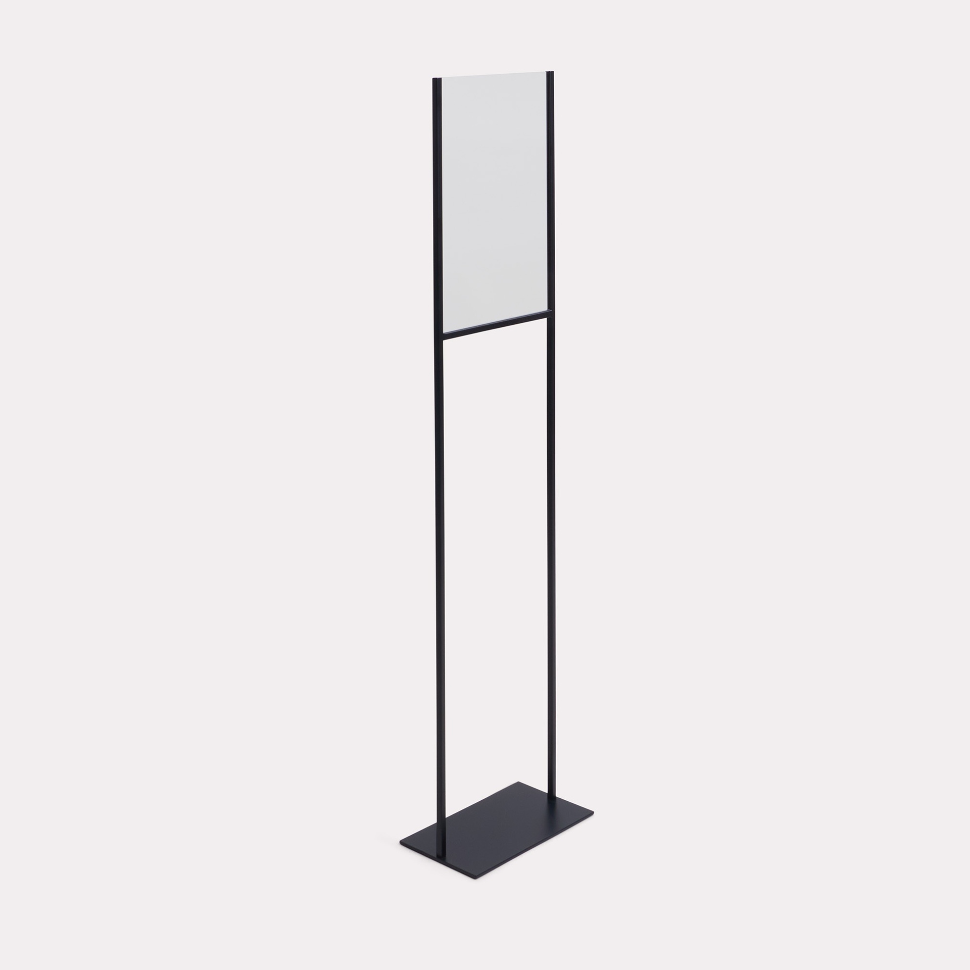 Metal info stand 135cm B