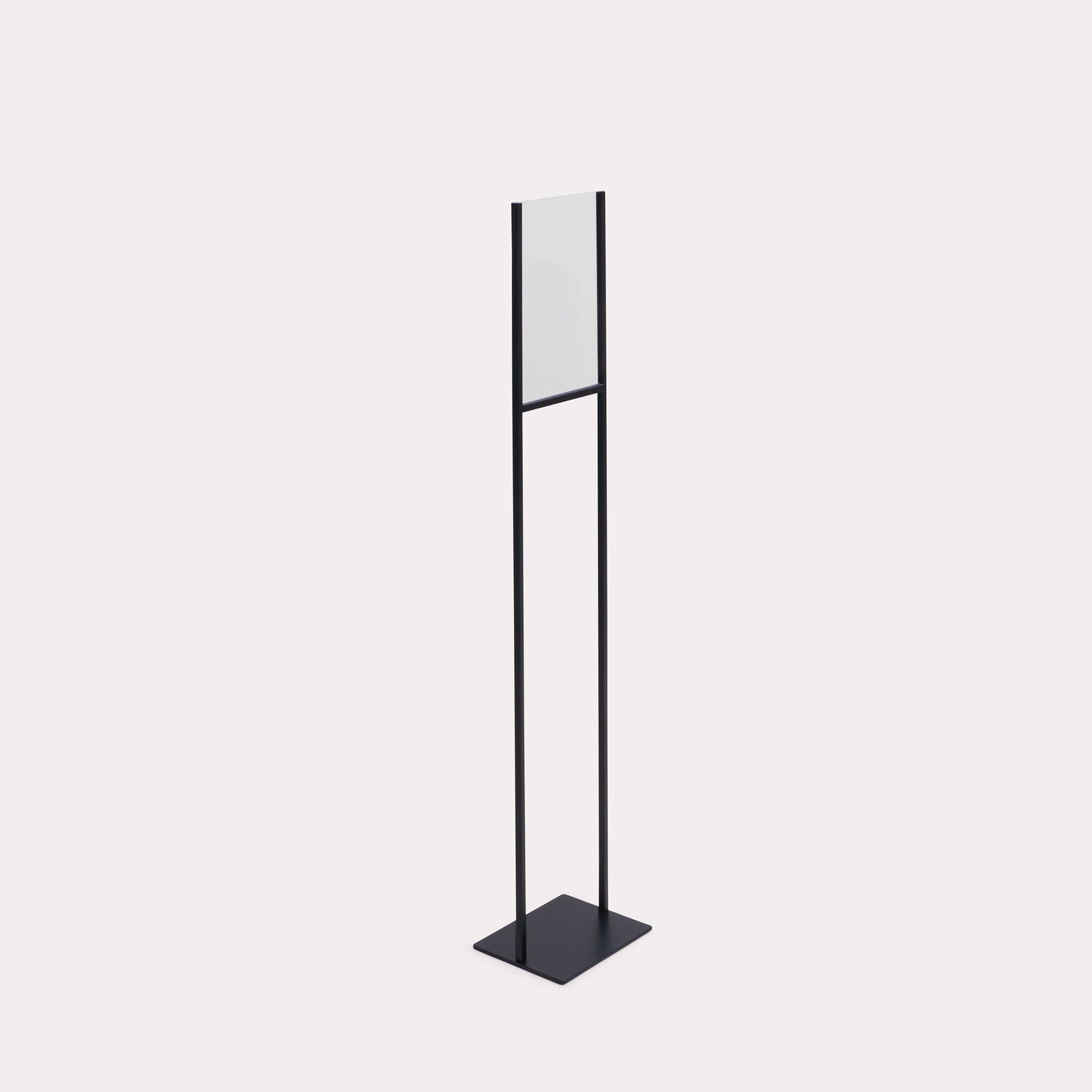 Metal info stand 115cm B