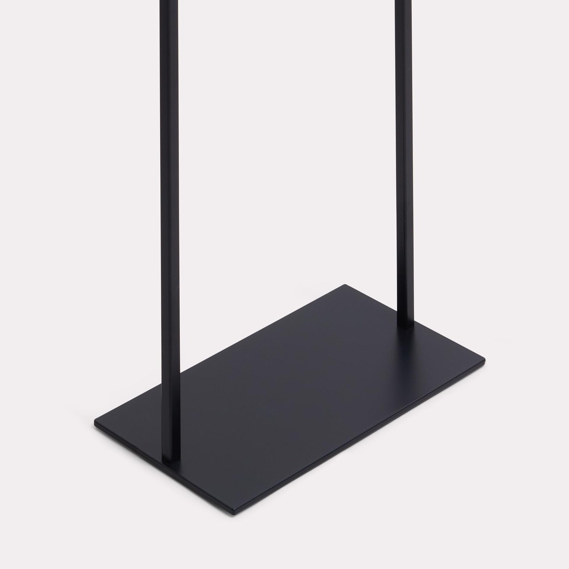 Metal info stand 135cm detail 2