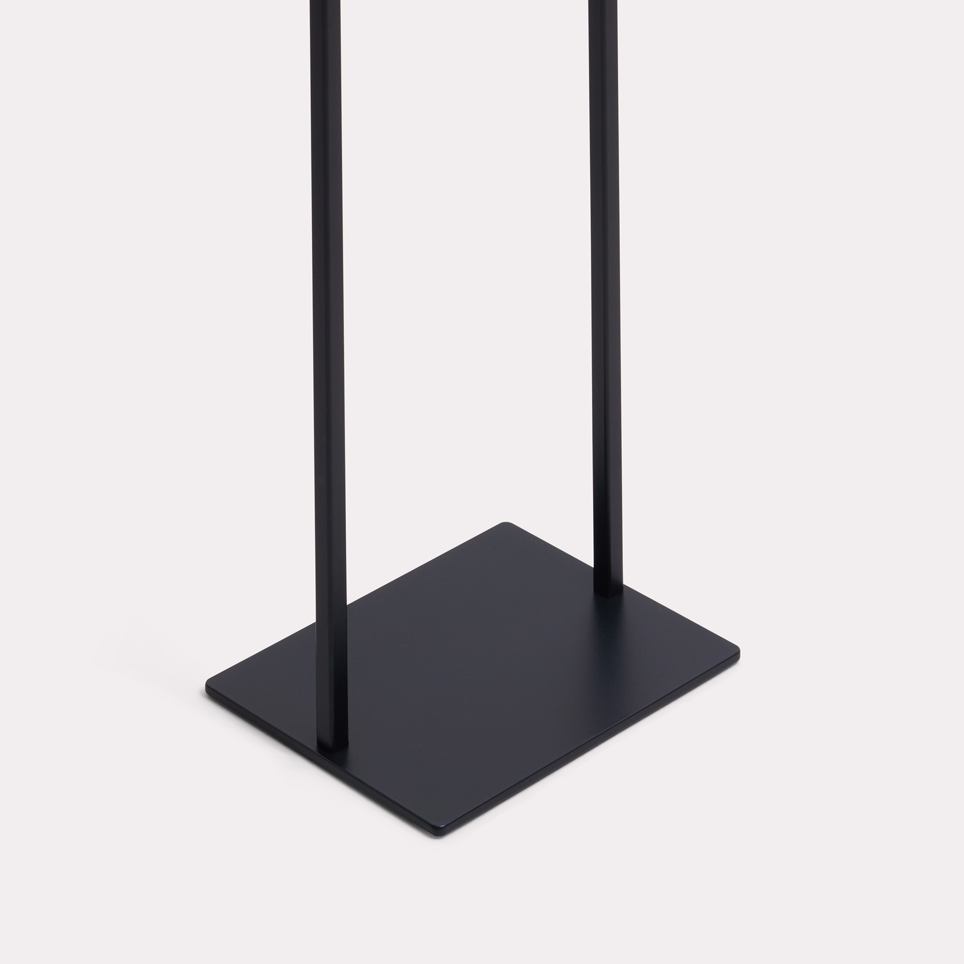 Metal info stand 115cm detail 2