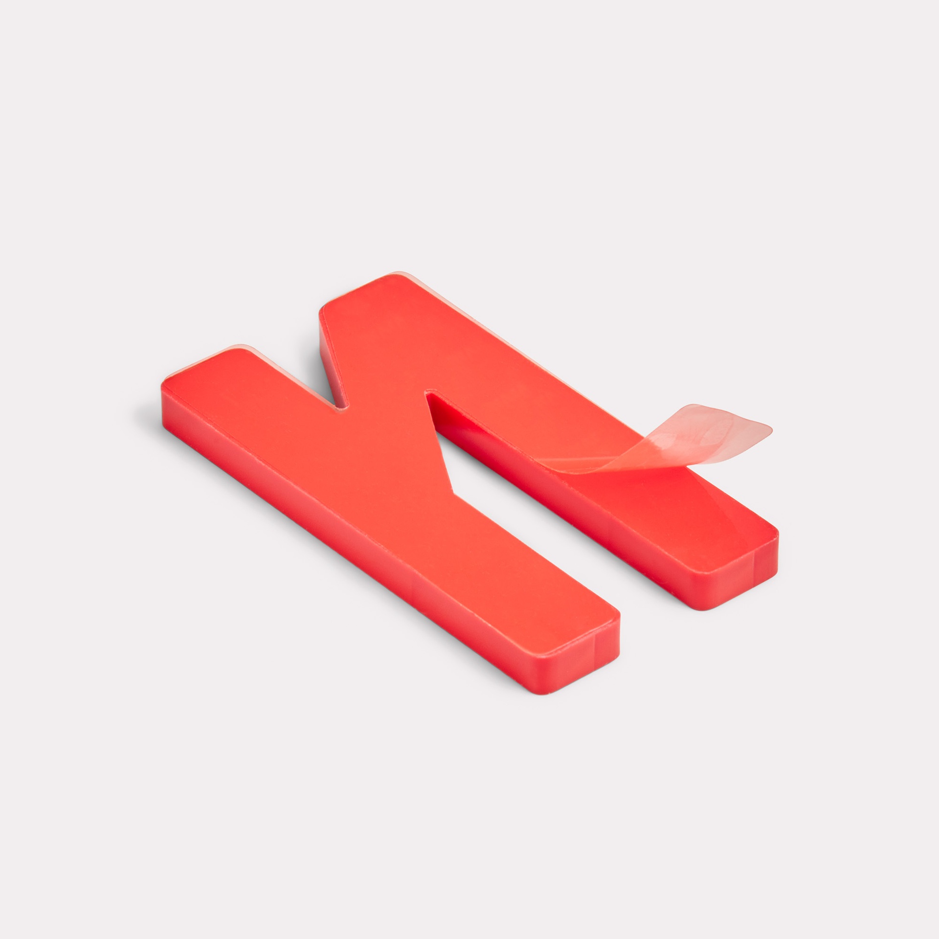 facade letters self adhesive foil
