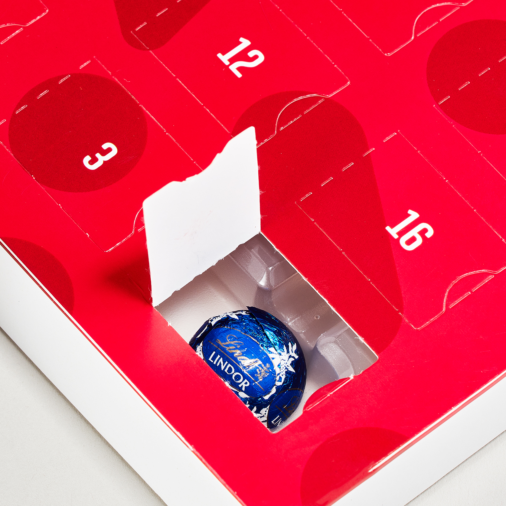Adventkalender premium detail klep