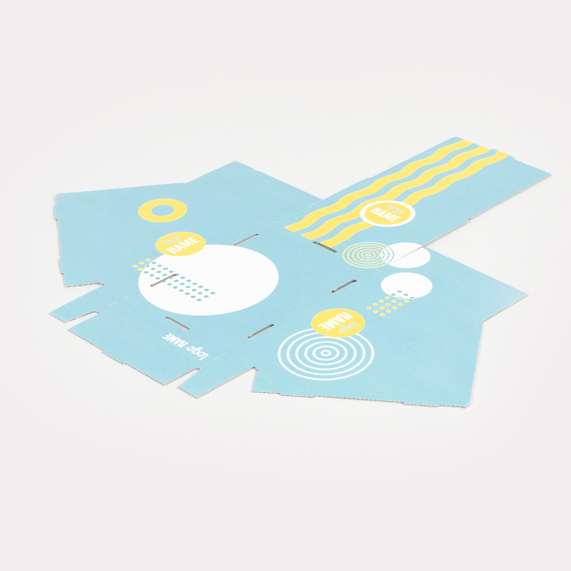 Display produkt plano blue
