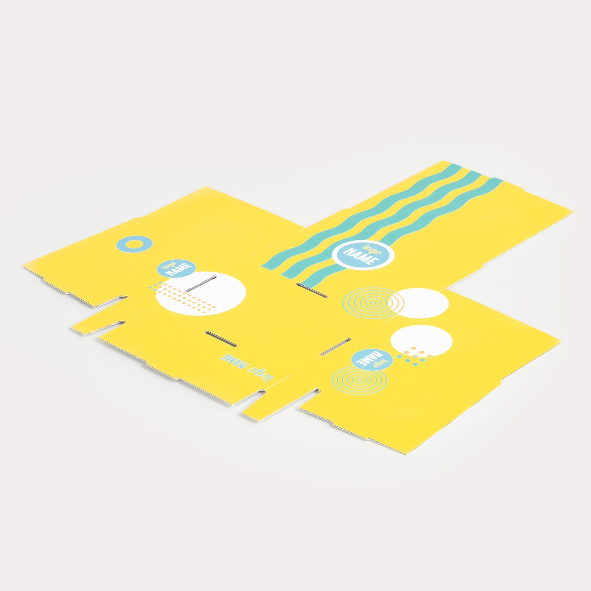 Display produkt plano yellow