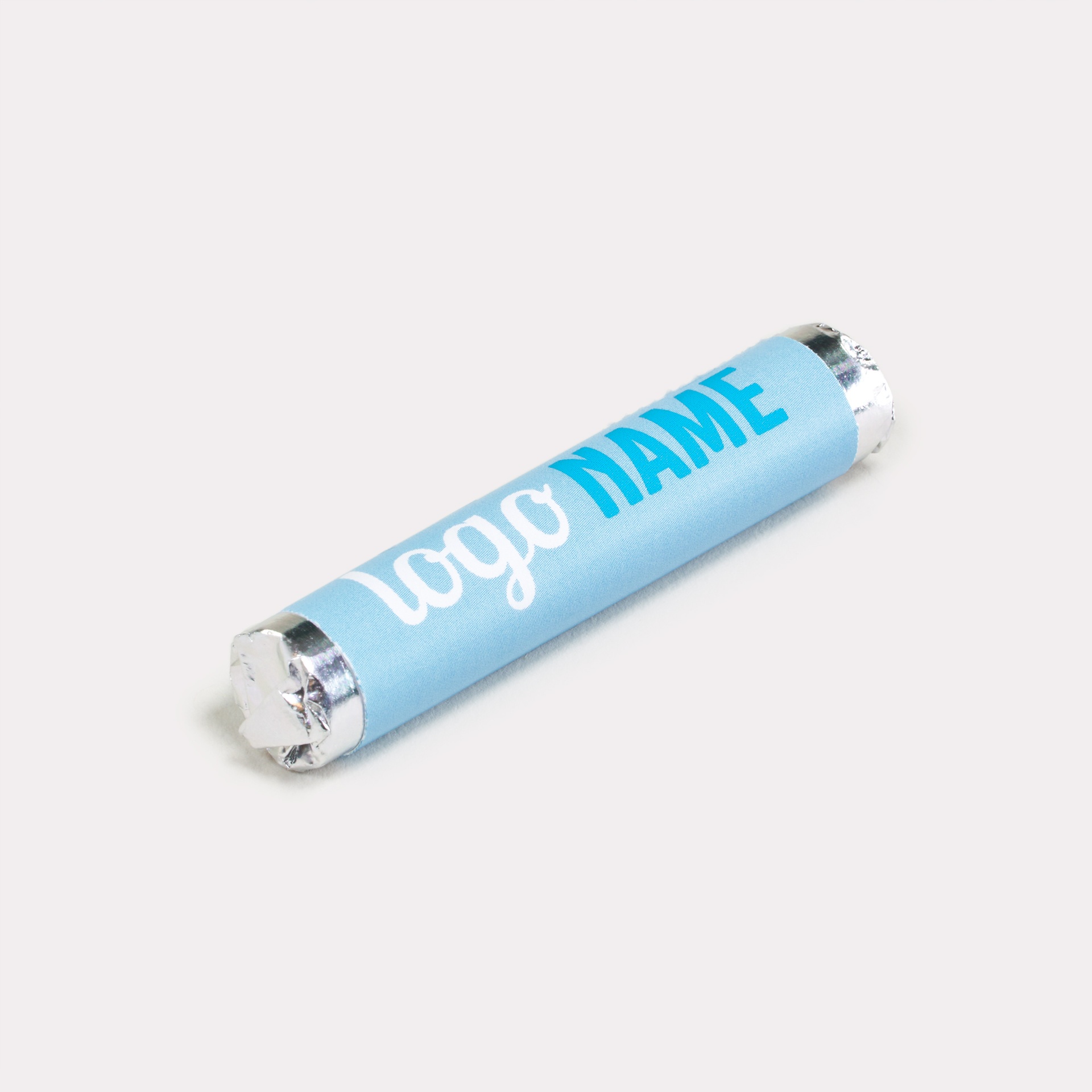 Peppermint promotion Blue rolls middle