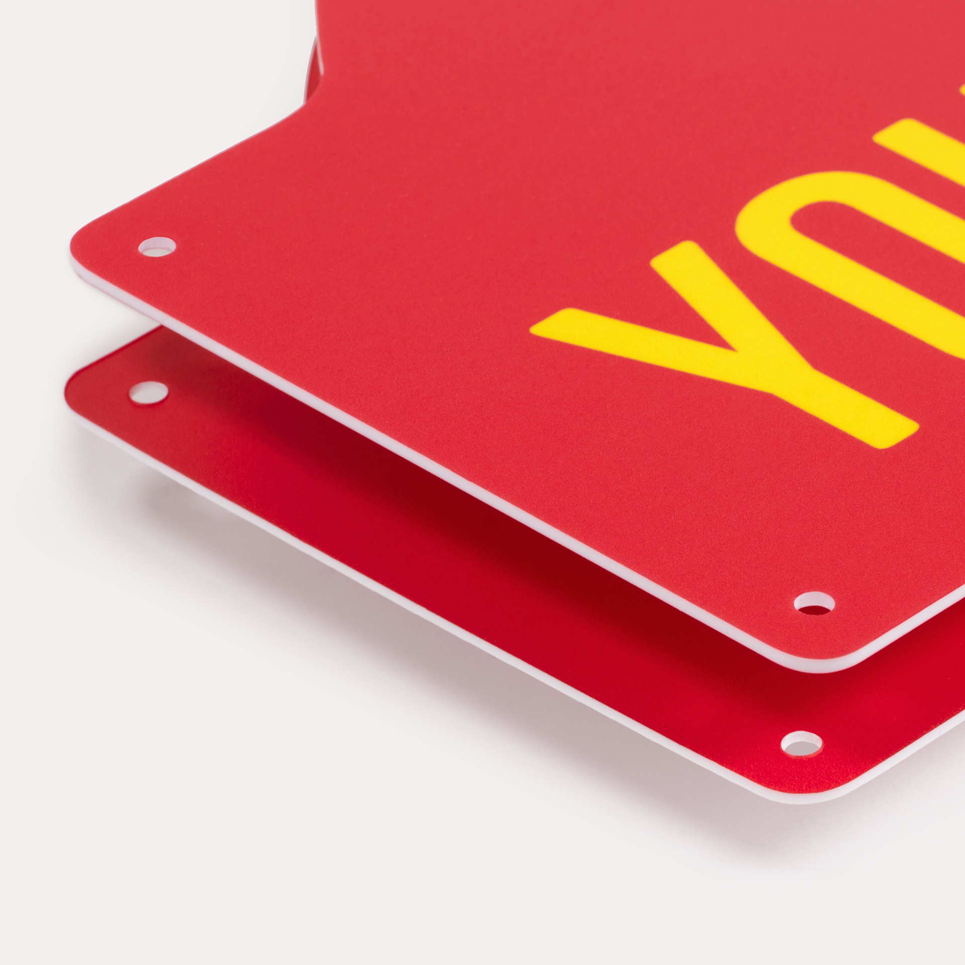Rally Schild detail