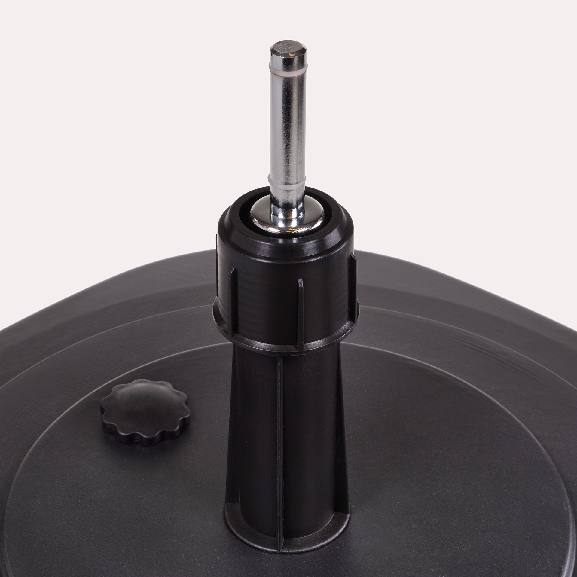 Umbrella base grey detail