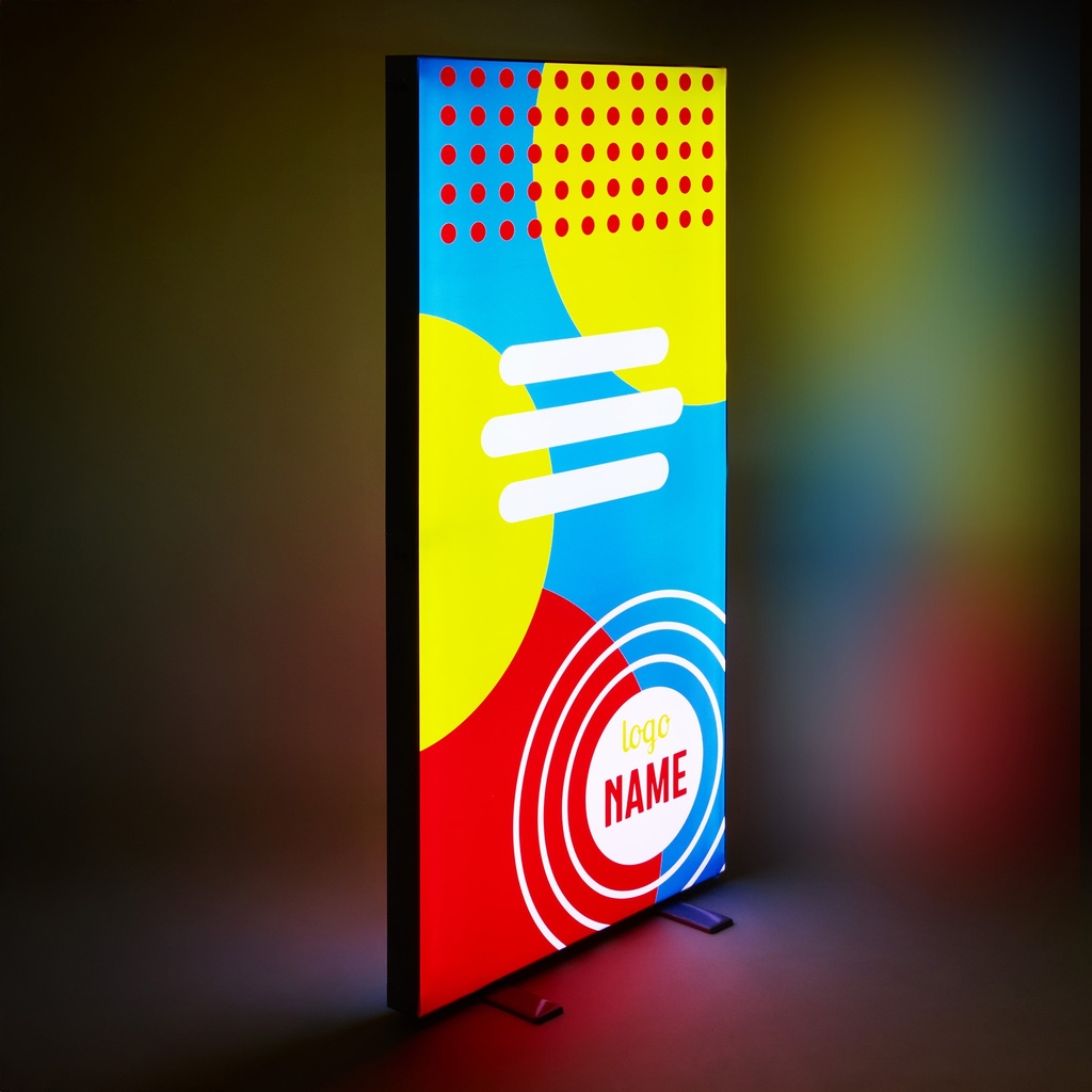 Faltbarer LED-Rahmen