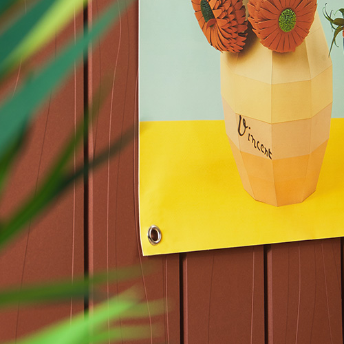 Gartenbanner