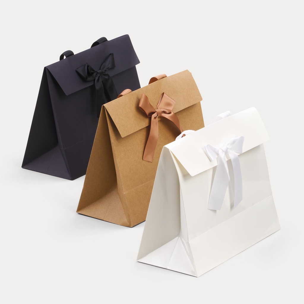 Papier Geschenktasche mit Schleife