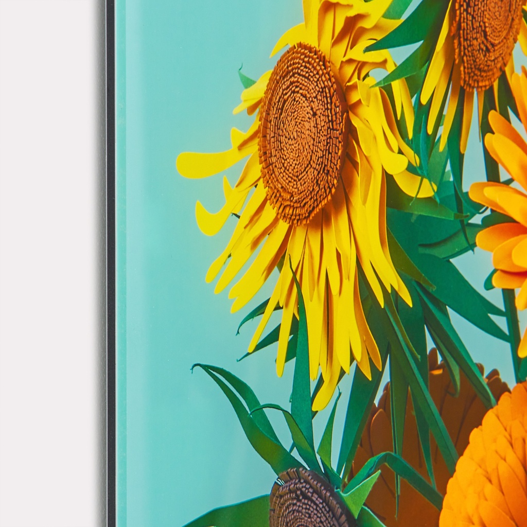 HD Foto hinter Plexiglas