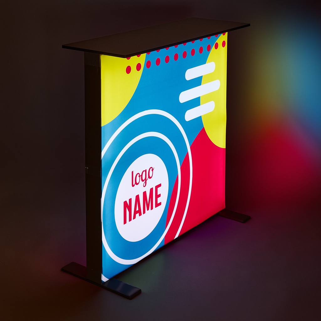 LED Messetheke