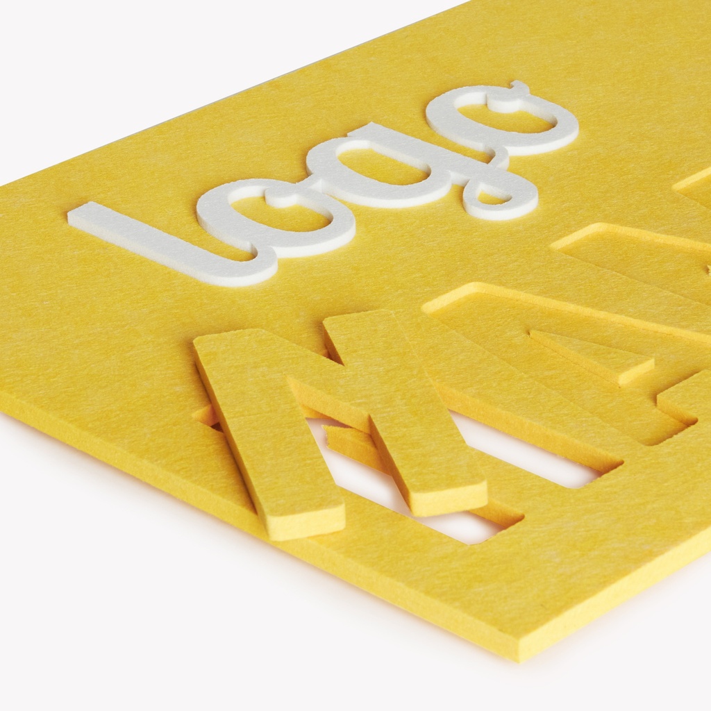 PET-Filz Buchstabe