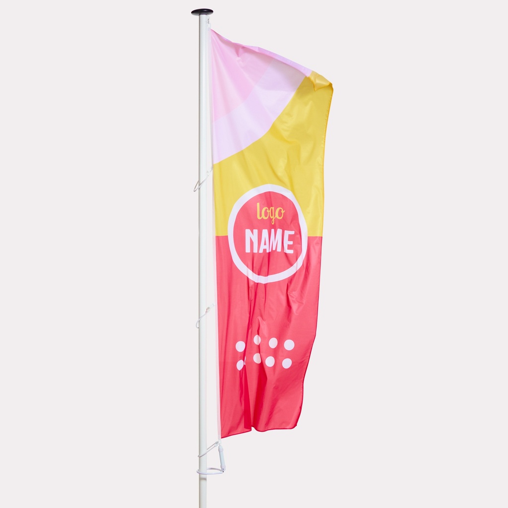 Flagge für Masten ohne Ausleger