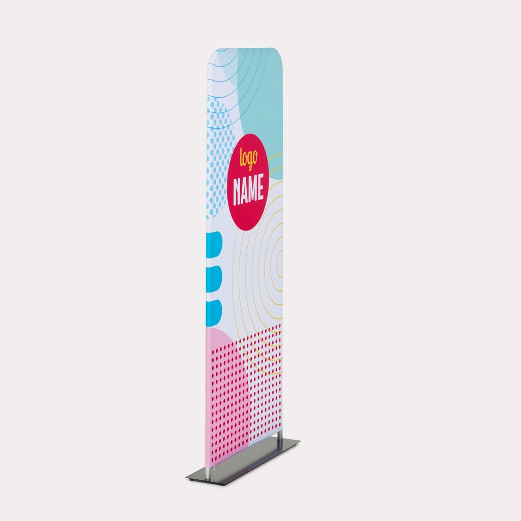 Banner mit Reißverschluss