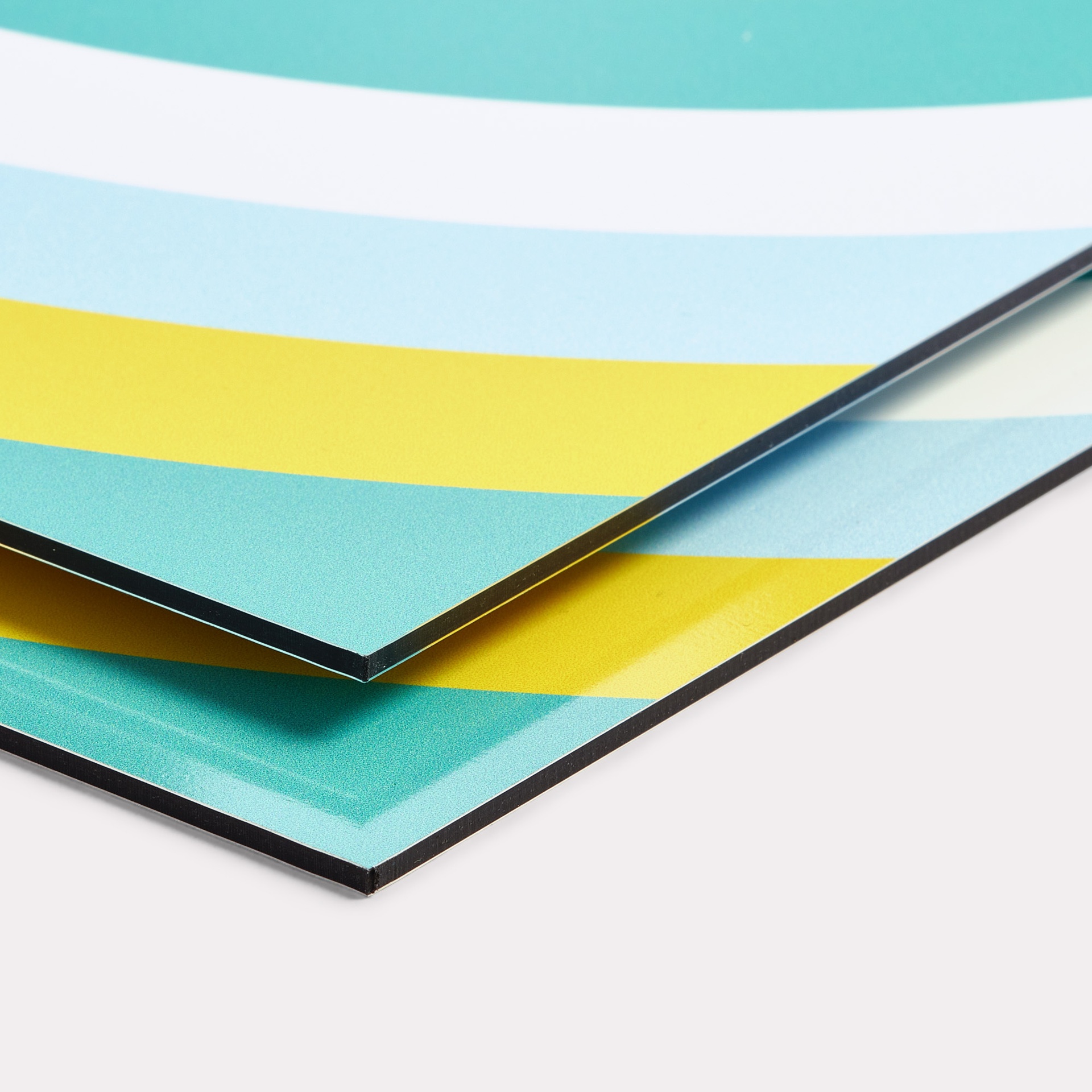 Dibond mit UV-Lack