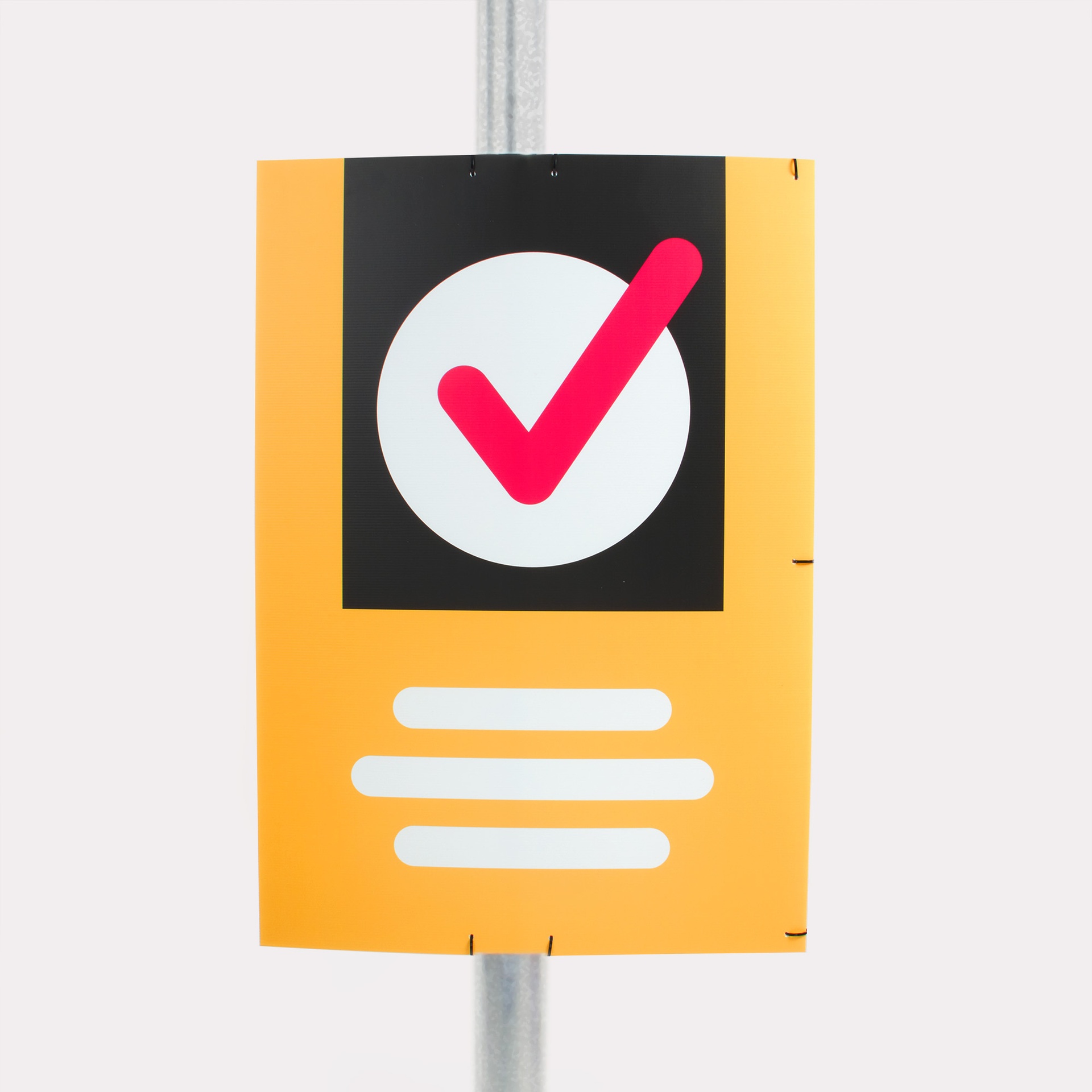 Wahlplakat