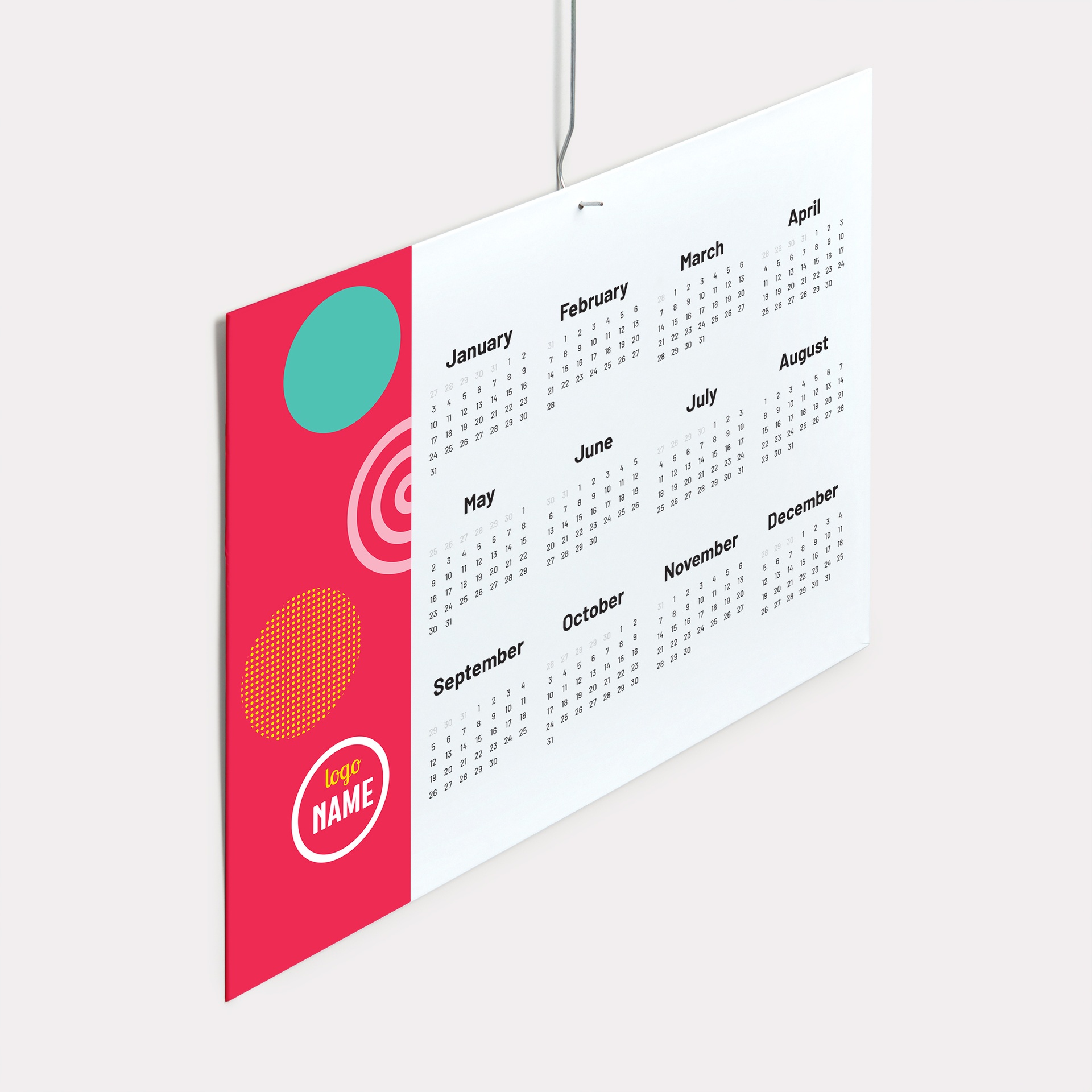 Hardcover-Kalender
