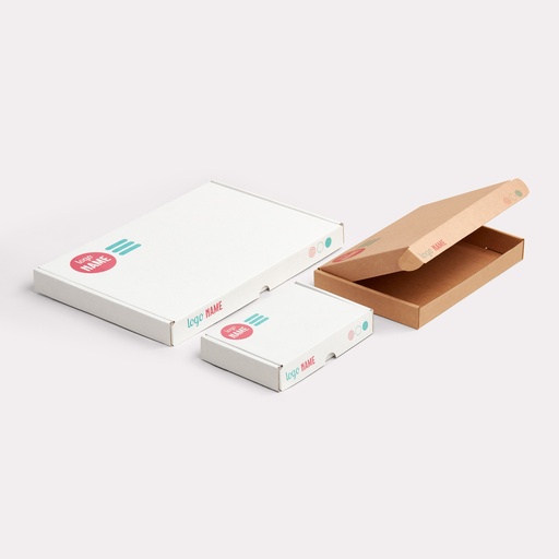 Klappdeckelschachteln Wellpappe - Inkjet