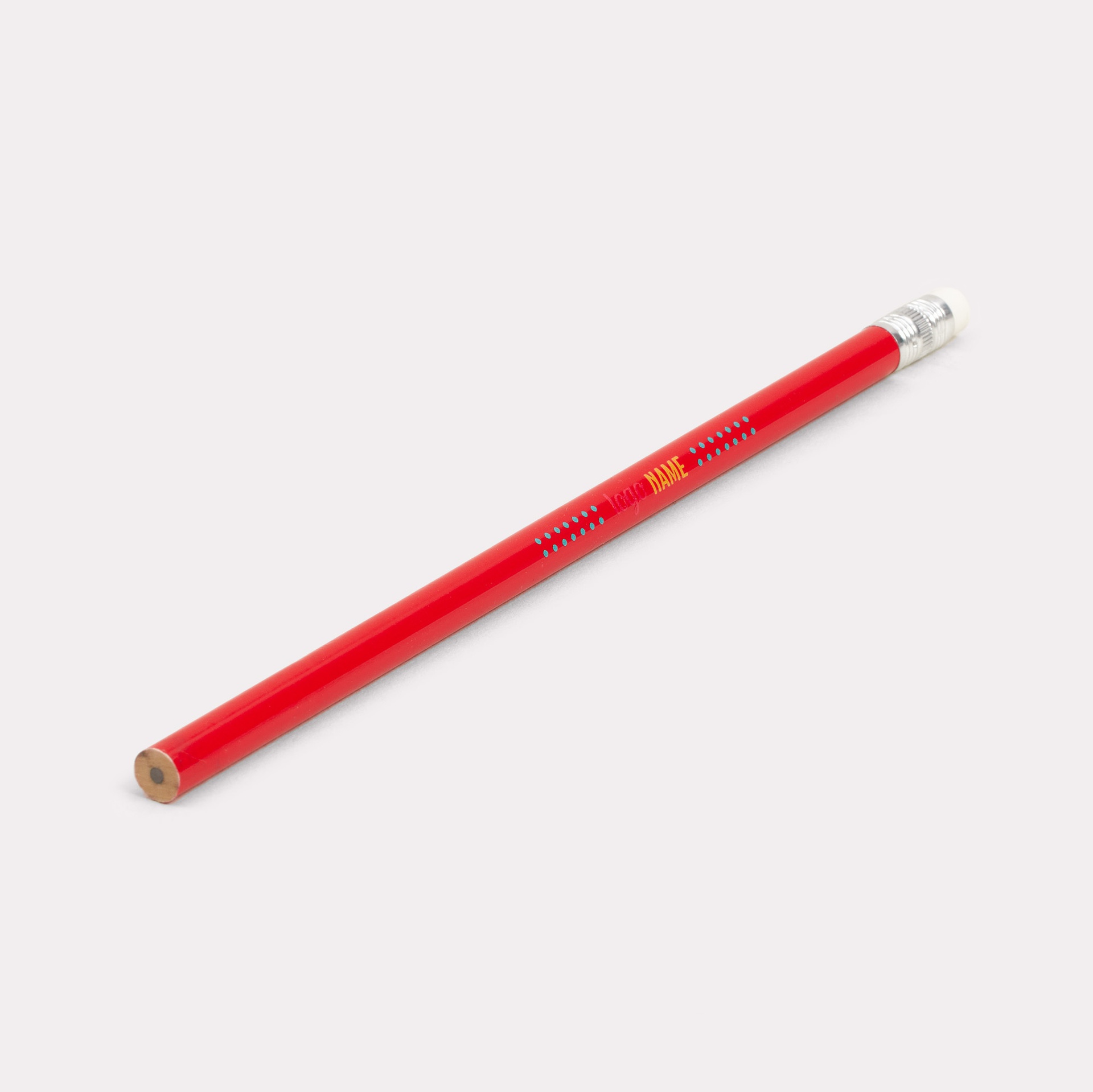 Bleistift mit Radiergummi