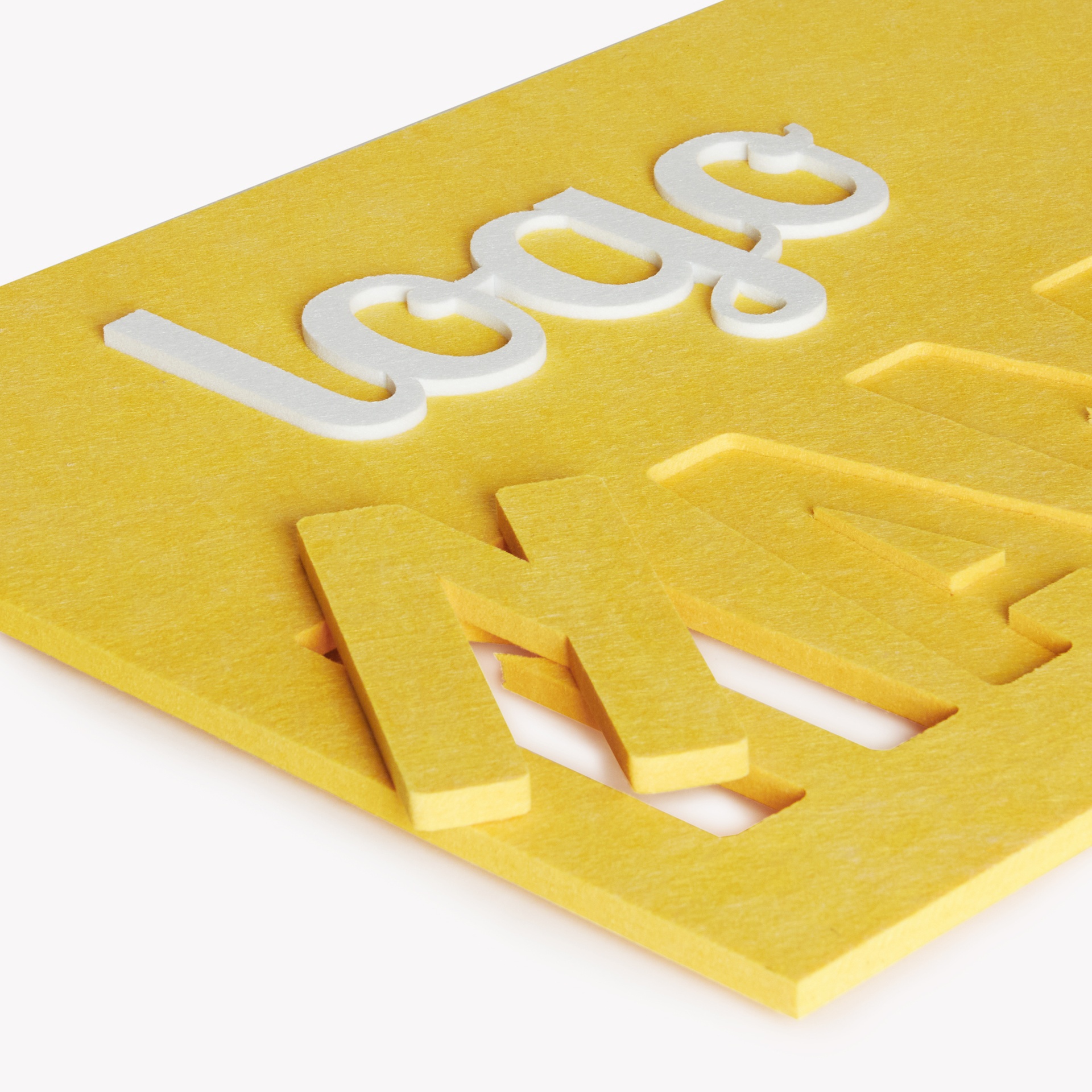 PET-Filz Buchstabe