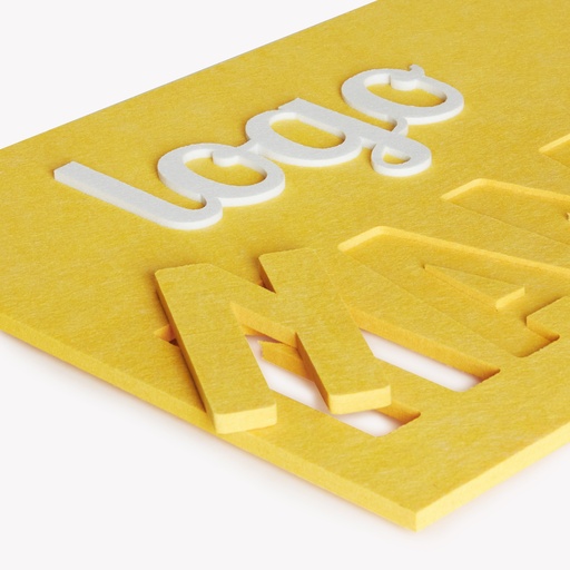 PET-Filz Buchstabe