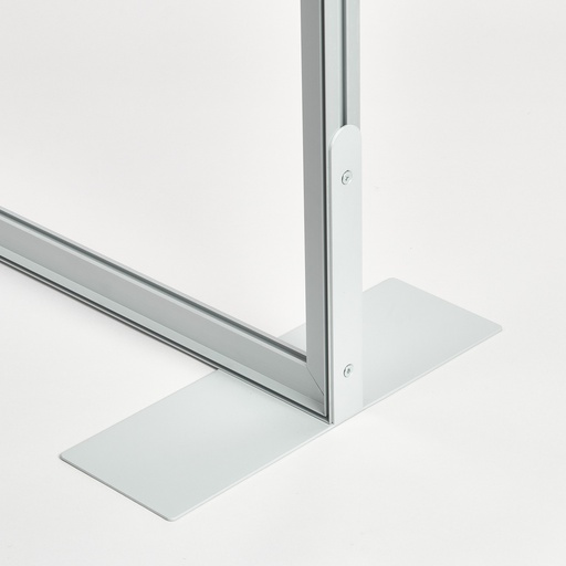 Seitliche Fußplatten für Textilrahmen