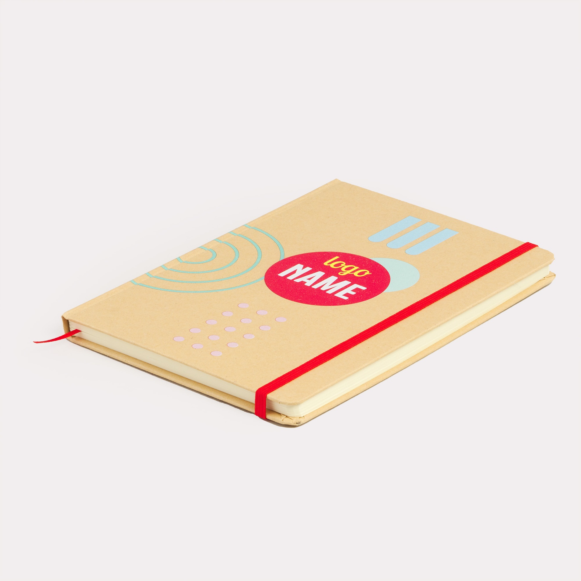 Notizbuch aus Recyclingkarton